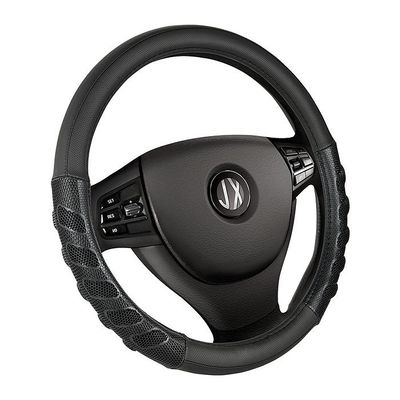 kwaliteit  New Eco-friendly Design Massage PVC PU Leather Steering Wheel Cover fabriek